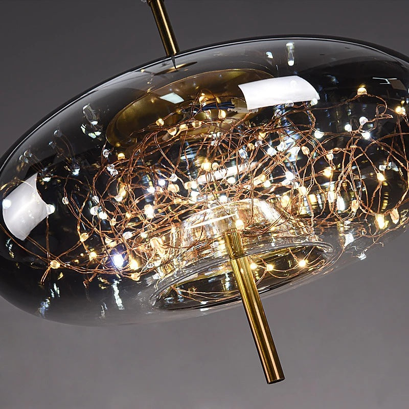 Aurora Glass Pendant Light