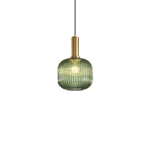 Emerald Glass Pendant Light