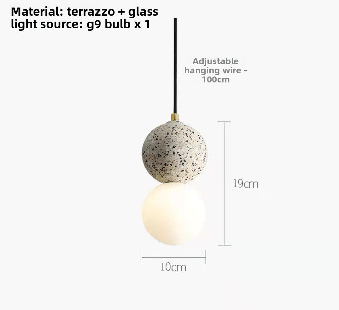 Terrazzo Globe Pendant