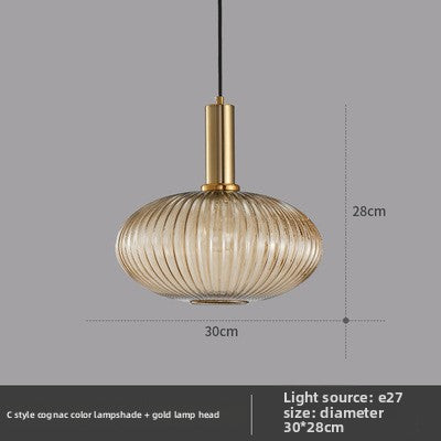 Emerald Glass Pendant Light