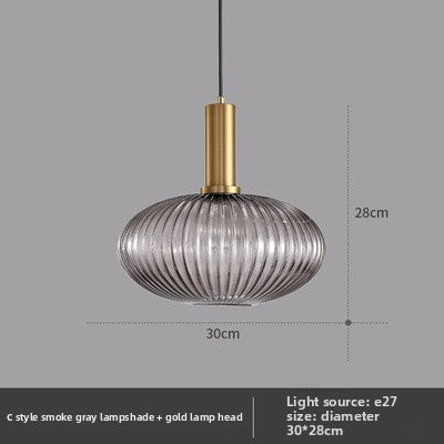 Emerald Glass Pendant Light