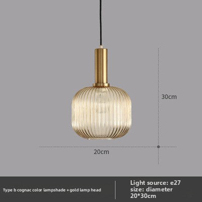 Emerald Glass Pendant Light