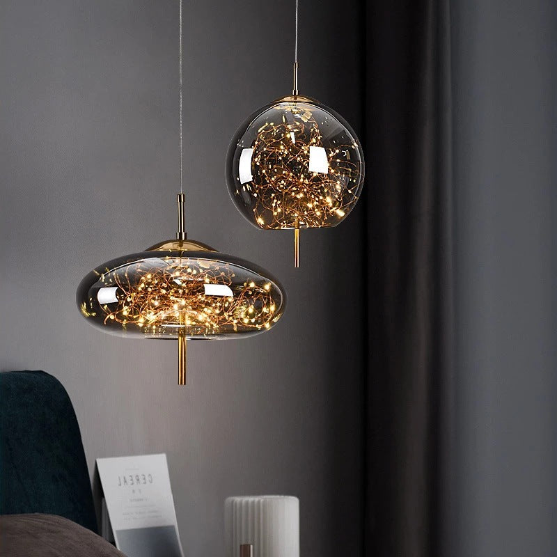 Aurora Glass Pendant Light