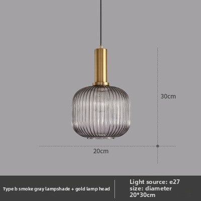 Emerald Glass Pendant Light